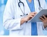 Doctor utilizing PAMZ CarePro Hospital Management System